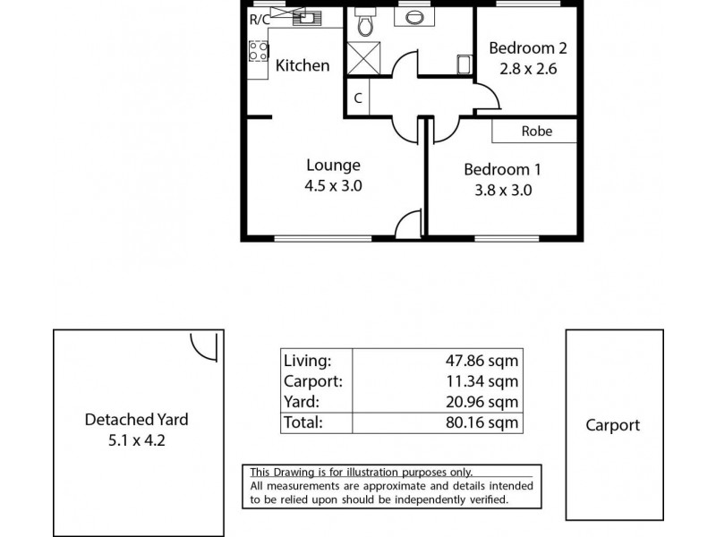 5/24 Rosetta Street, Collinswood SA 5081 Floorplan