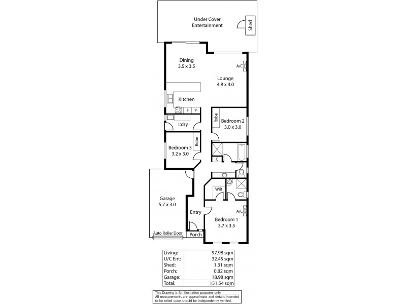 41 Flannery Crescent, Andrews Farm SA 5114 Floorplan