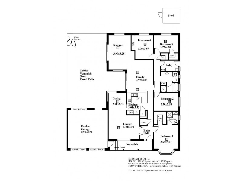 4 Jordan Court, Aberfoyle Park SA 5159 Floorplan