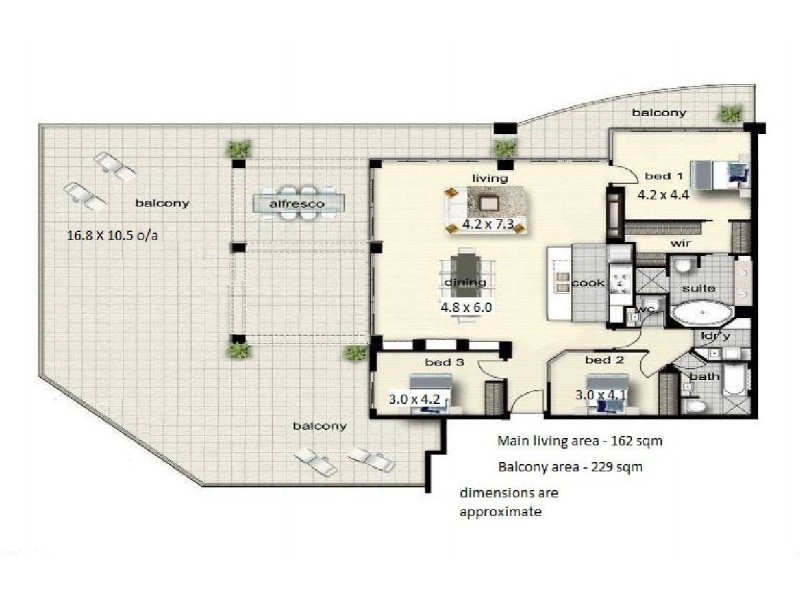 37/155 Brebner Drive, West Lakes SA 5021 Floorplan