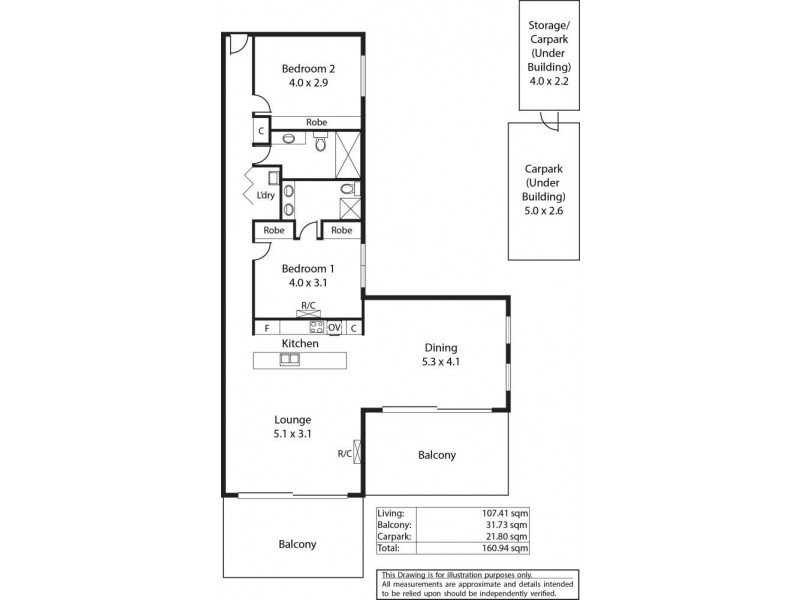 201/50 Esplanade, Christies Beach SA 5165 Floorplan