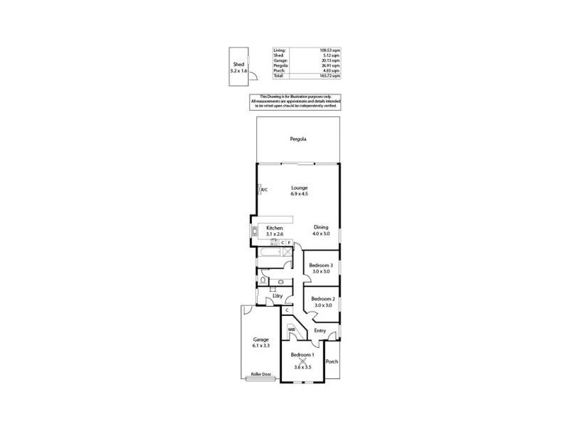 7 Corbyn Court, Moana SA 5169 Floorplan