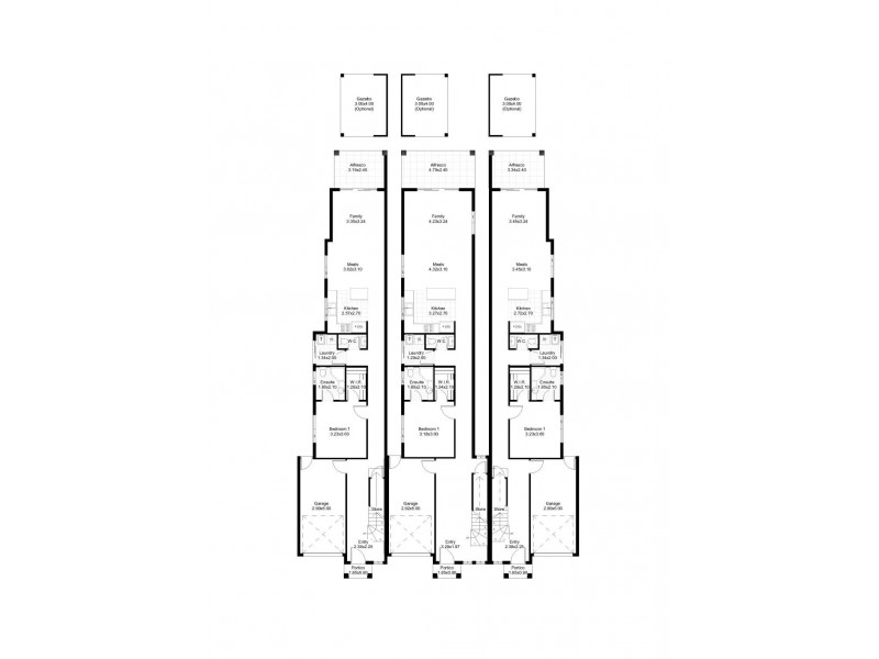 11A, 11B & Clacton Road, Dover Gardens SA 5048 Floorplan