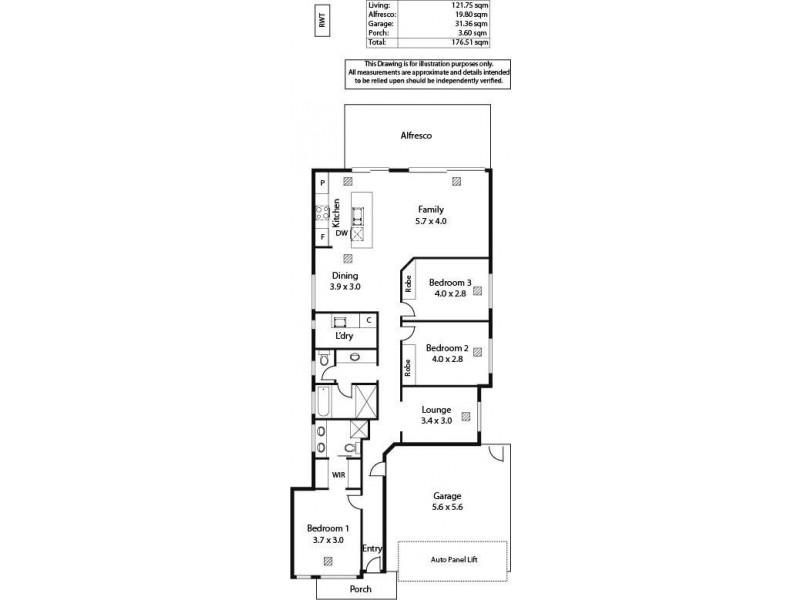 143 Trimmer Parade, Seaton SA 5023 Floorplan