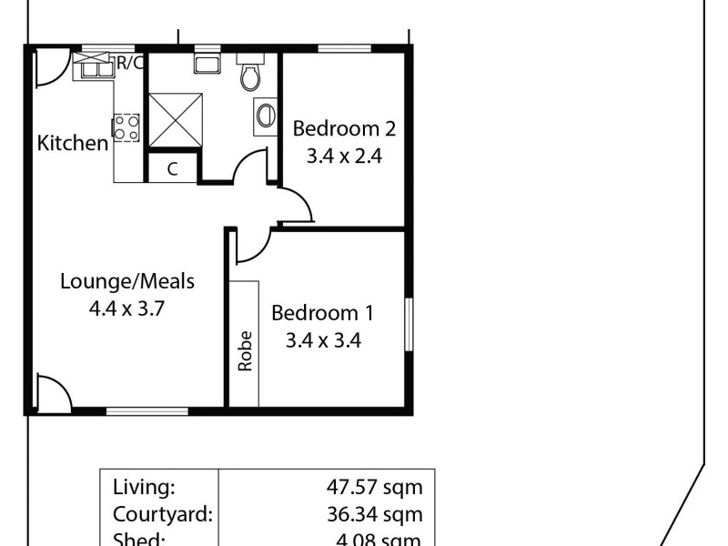 1/12 McQuillan Avenue, Renown Park SA 5008 Floorplan