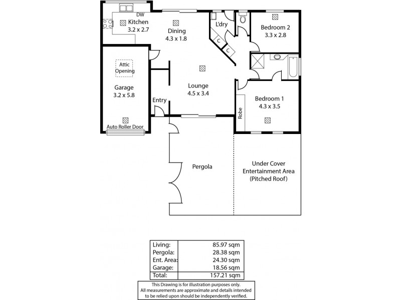 1/5 Mason Lane, Glenelg North SA 5045 Floorplan