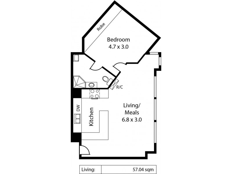 201/191 Greenhill Road, Parkside SA 5063 Floorplan