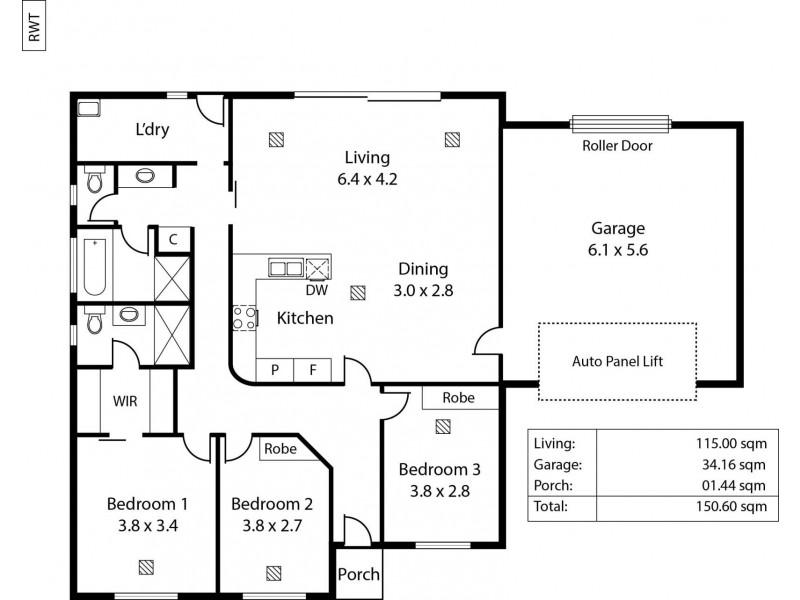 23A Turnbull Close, Enfield SA 5085 Floorplan