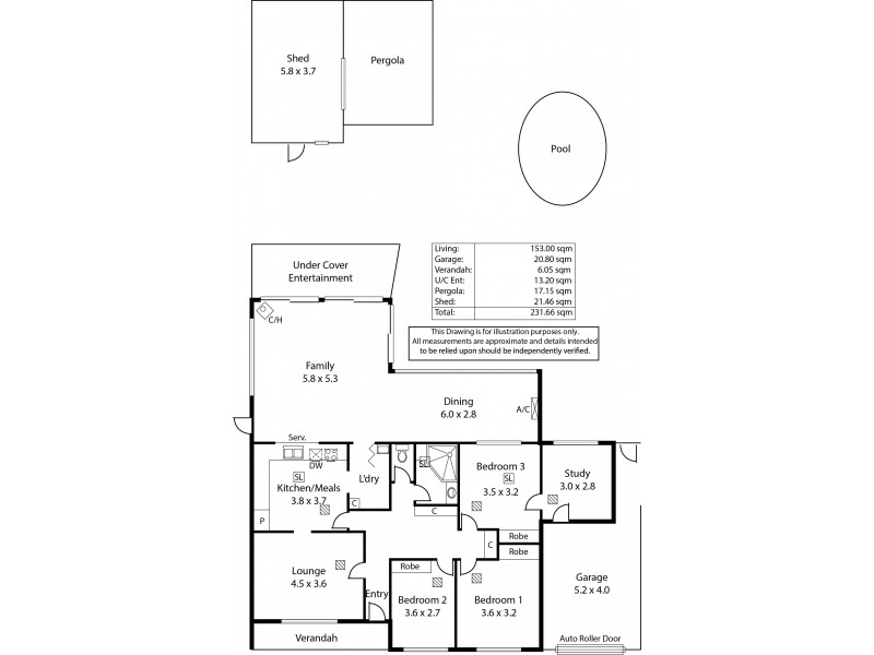 13 Loch Lomond Drive, Modbury SA 5092 Floorplan