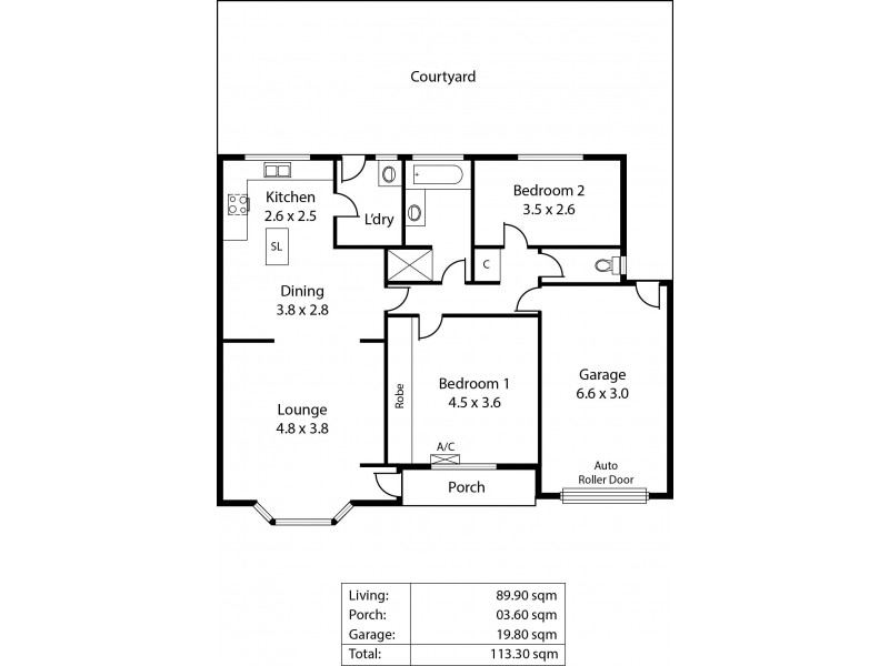4/156 Marian Road, Glynde SA 5070 Floorplan