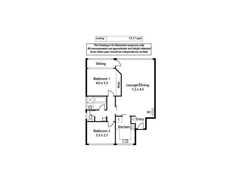 4/82 Military Road, Tennyson SA 5022 Floorplan