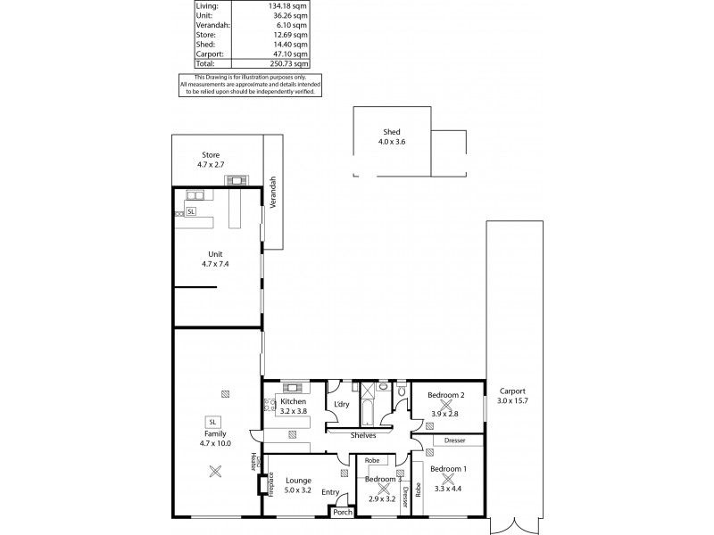 16 Munro Avenue, Seaton SA 5023 Floorplan