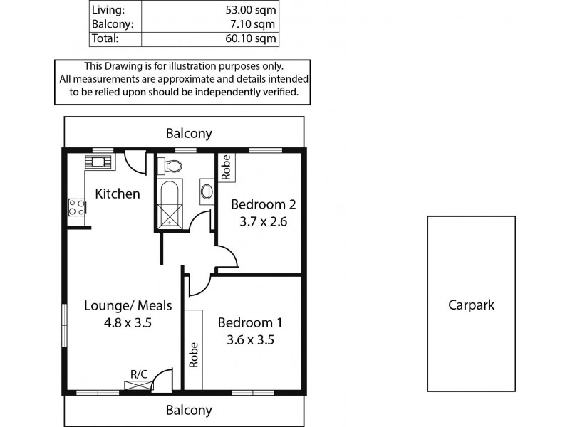 5/2 Davis Street, Norwood SA 5067 Floorplan