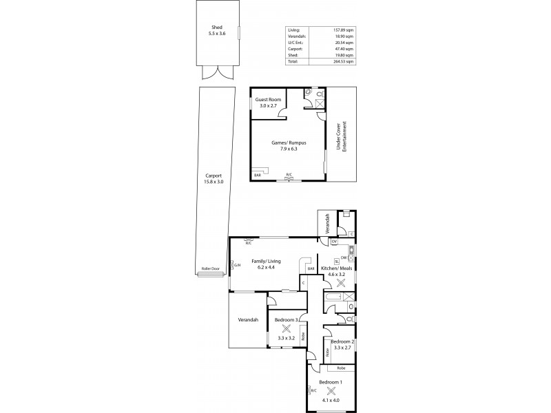 74 Tenth Avenue, Joslin SA 5070 Floorplan