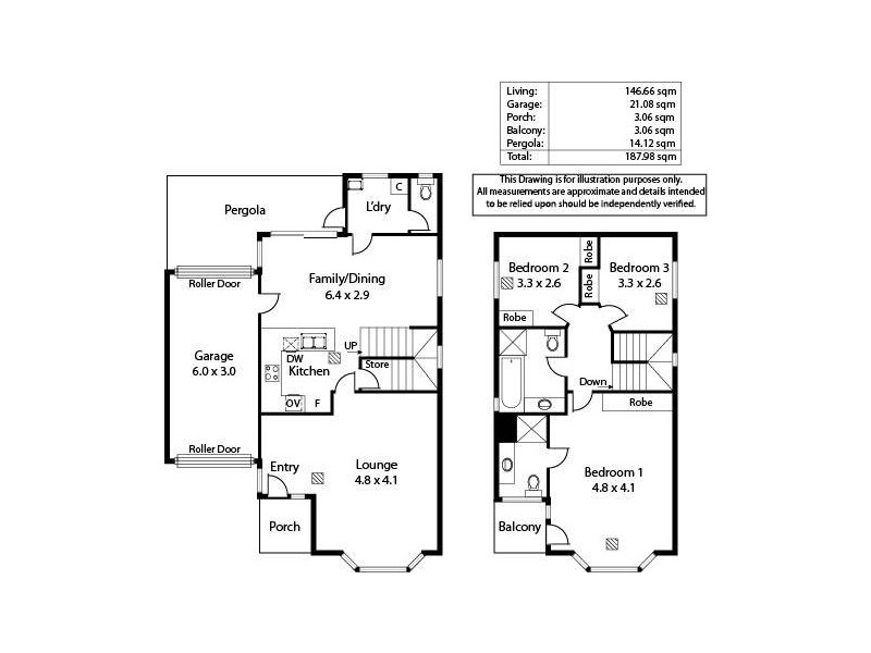 3/589 Greenhill Road, Burnside SA 5066 Floorplan