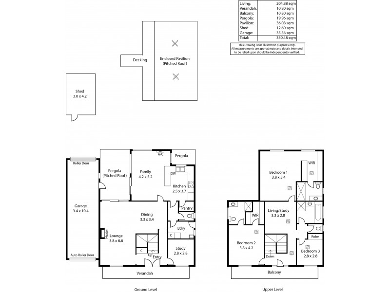 12 McDonald Grove, West Lakes SA 5021 Floorplan