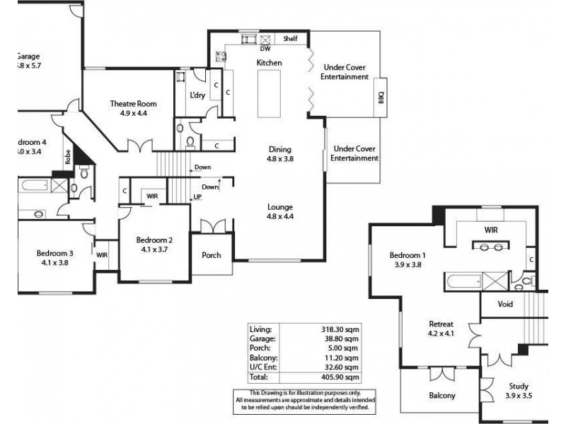5 Bonython Way, Craigburn Farm SA 5051 Floorplan