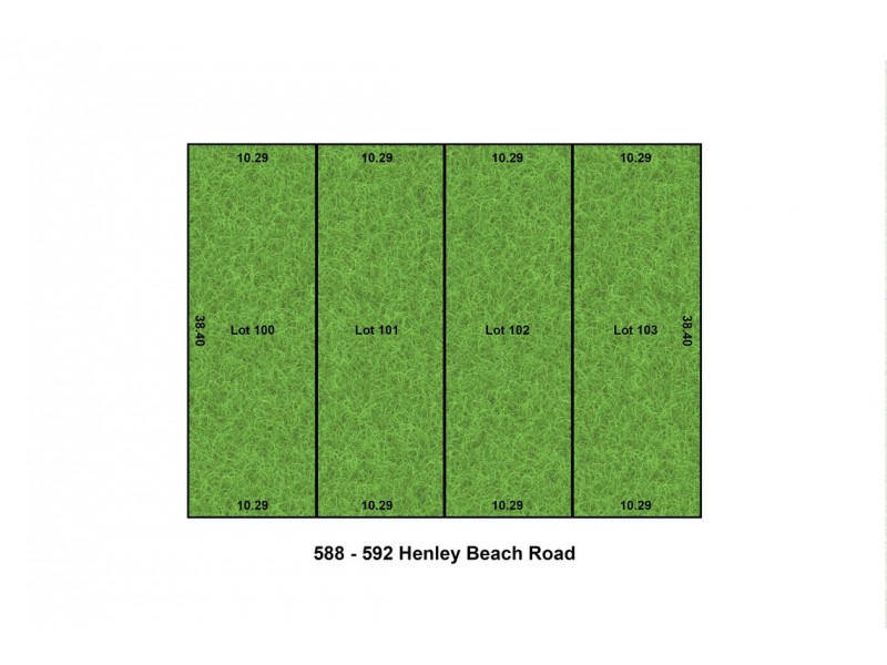 Lot 1,2,3,4, 588-592 Henley Beach Road, Fulham SA 5024