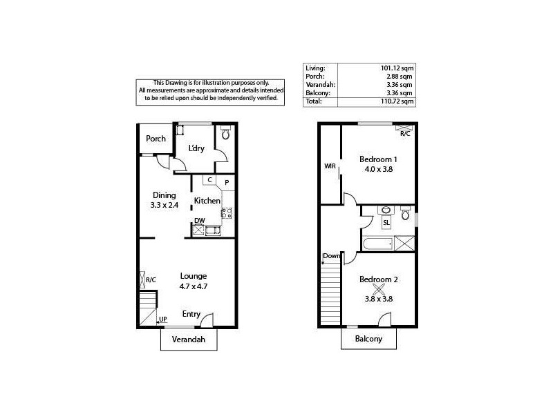 15/196 Morphett Road, Glengowrie SA 5044 Floorplan