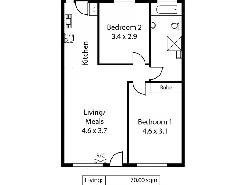 7/16 Harris Road, Vale Park SA 5081 Floorplan