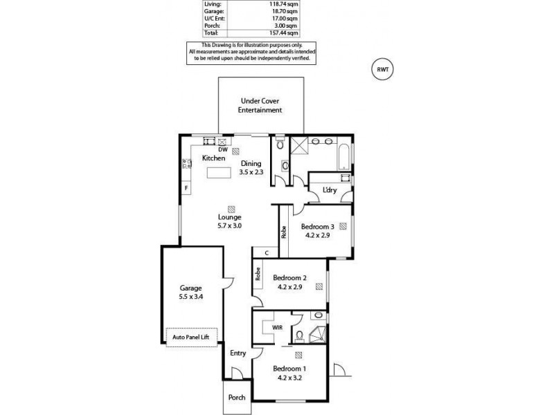 35A Tasman Avenue, Flinders Park SA 5025 Floorplan