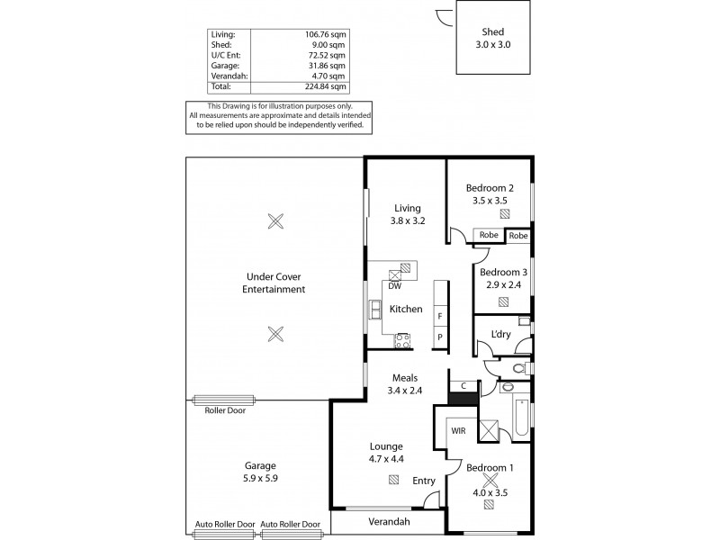 16 Polynesia Grove, West Lakes SA 5021 Floorplan