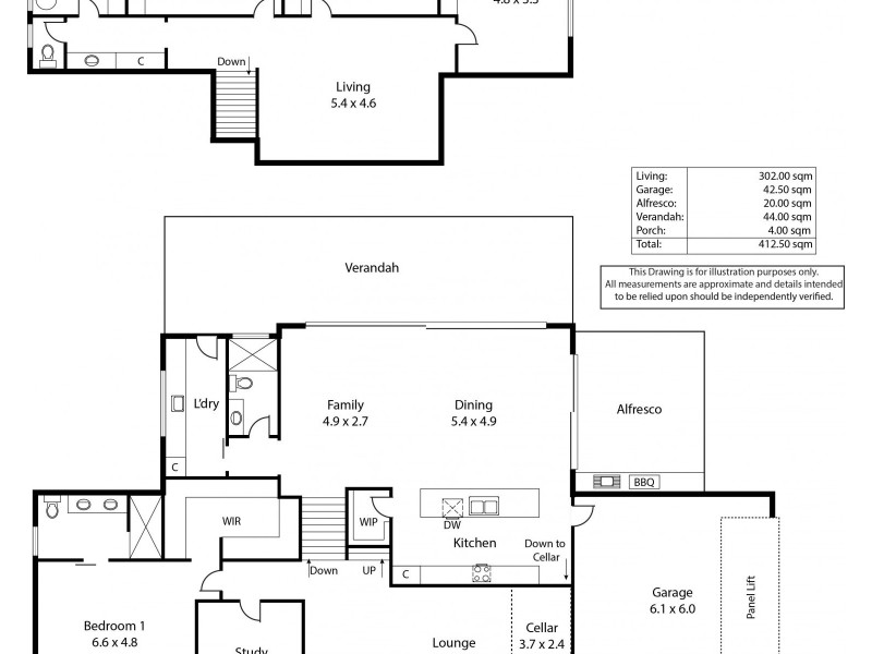 1 Blairgowrie Road, St Georges SA 5064 Floorplan