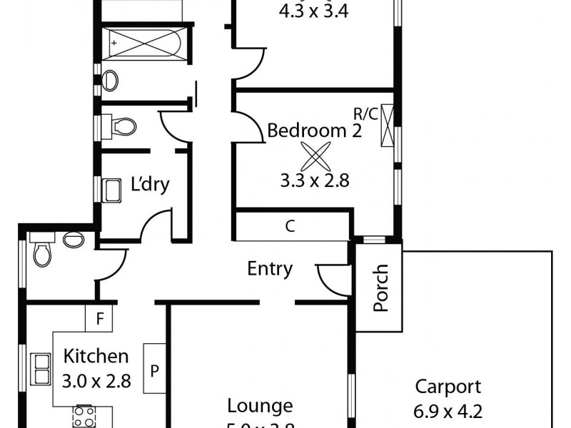 3 Gordon Street, Kurralta Park SA 5037 Floorplan