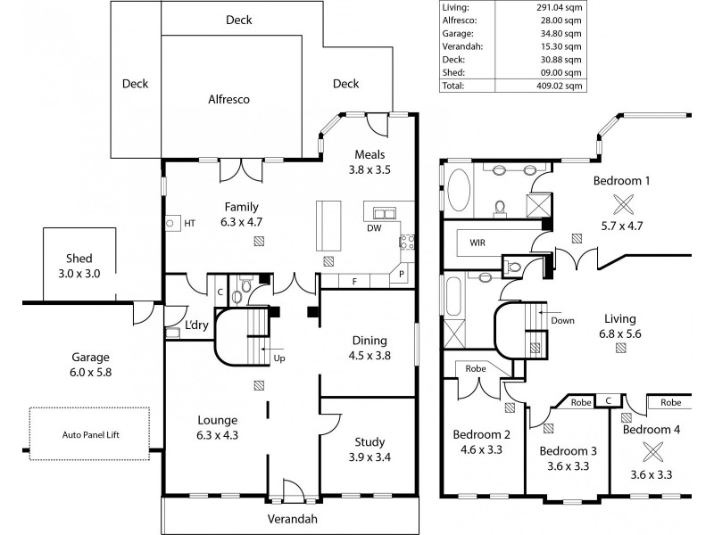 15 Ridgehaven Drive, Bellevue Heights SA 5050 Floorplan