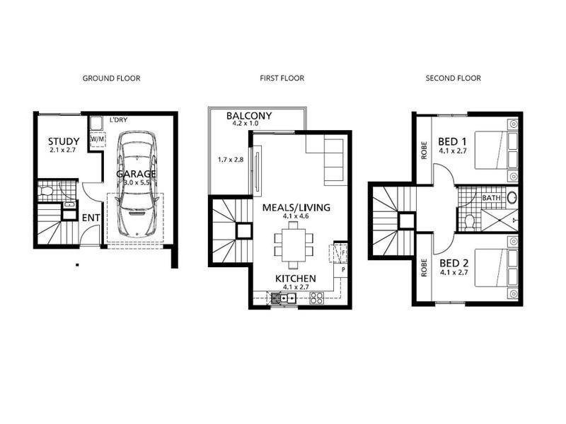 1/21 Crighton Avenue, Royal Park SA 5014 Floorplan