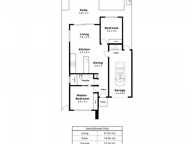 53A&B Hawker Avenue, Plympton Park SA 5038 Floorplan