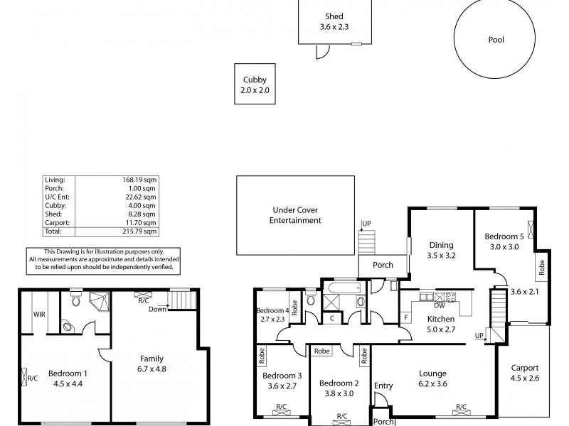 13 Ralph Avenue, Belair SA 5052 Floorplan