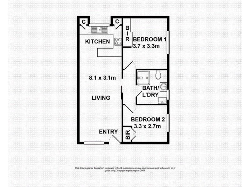 2/213-215 Anzac Highway, Plympton SA 5038 Floorplan