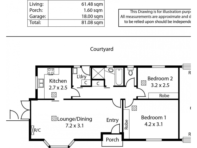 6/8 Barker Grove, Toorak Gardens SA 5065 Floorplan