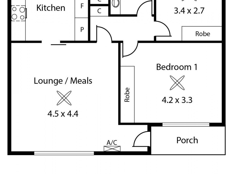 3/53 Alexandra Avenue, Rose Park SA 5067 Floorplan