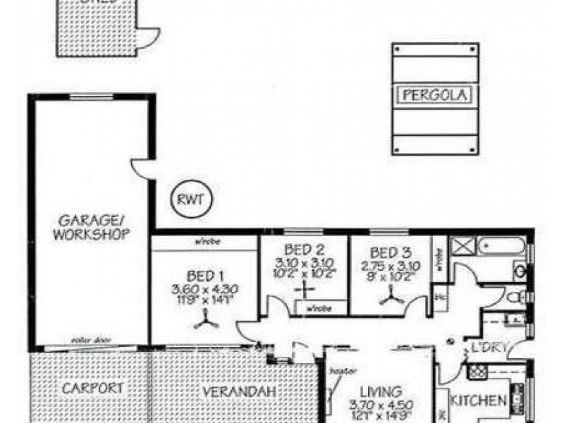 34 Carol Drive, Para Hills SA 5096 Floorplan