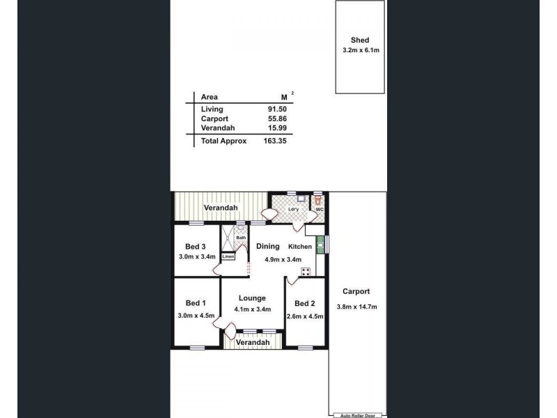 19 Moulds Crescent, Smithfield Plains SA 5114 Floorplan