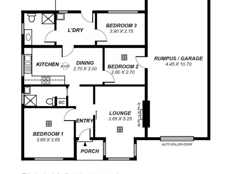 47 Marion Road, Torrensville SA 5031 Floorplan
