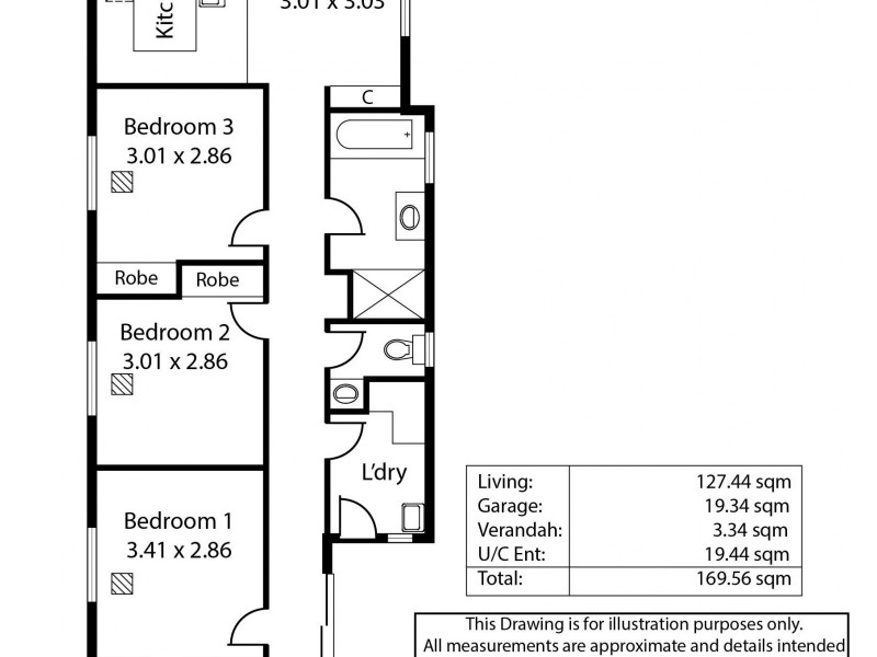 15 Essex Street, Woodville Gardens SA 5012 Floorplan