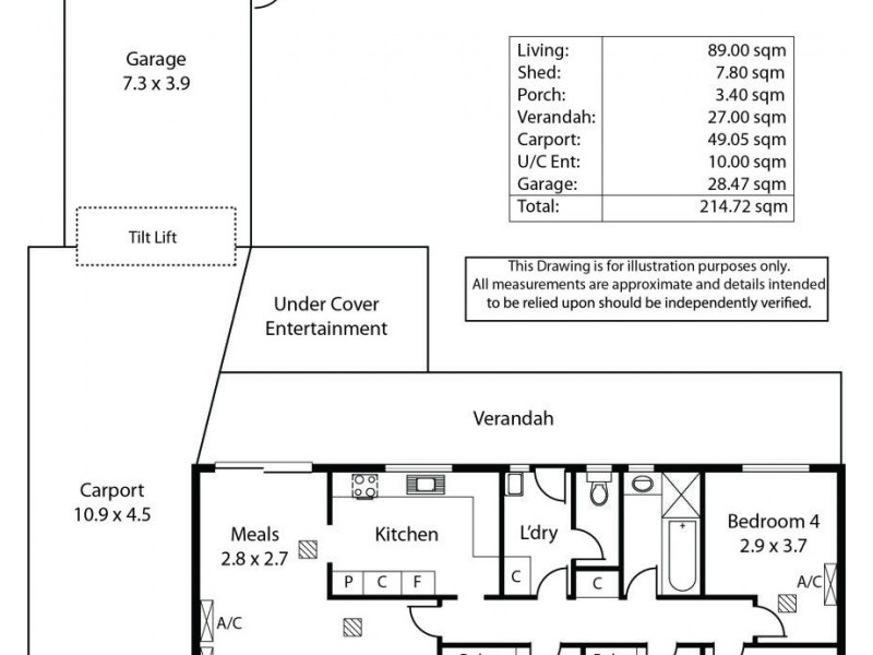 23 Marco Avenue, Ingle Farm SA 5098 Floorplan