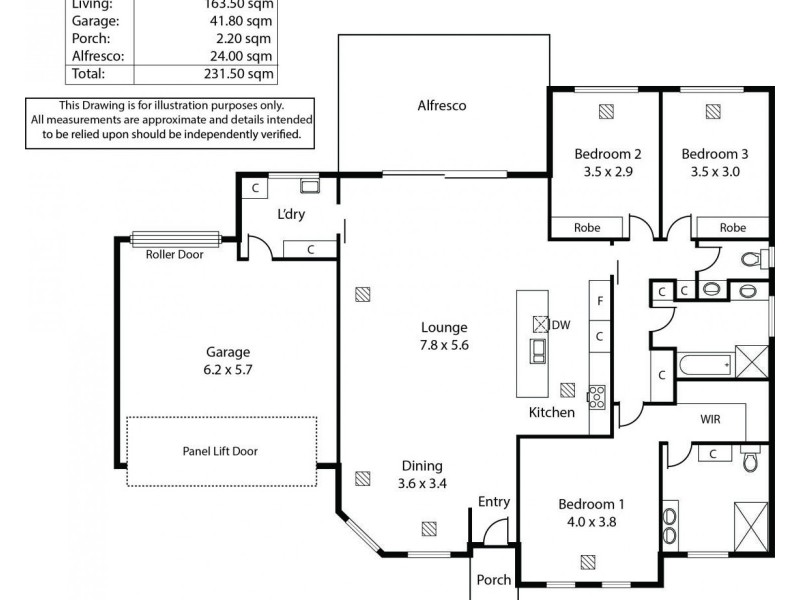 11A Caroona Avenue, Hove SA 5048 Floorplan