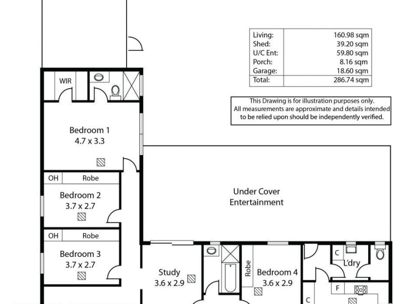 14 Weaver Avenue, Richmond SA 5033 Floorplan