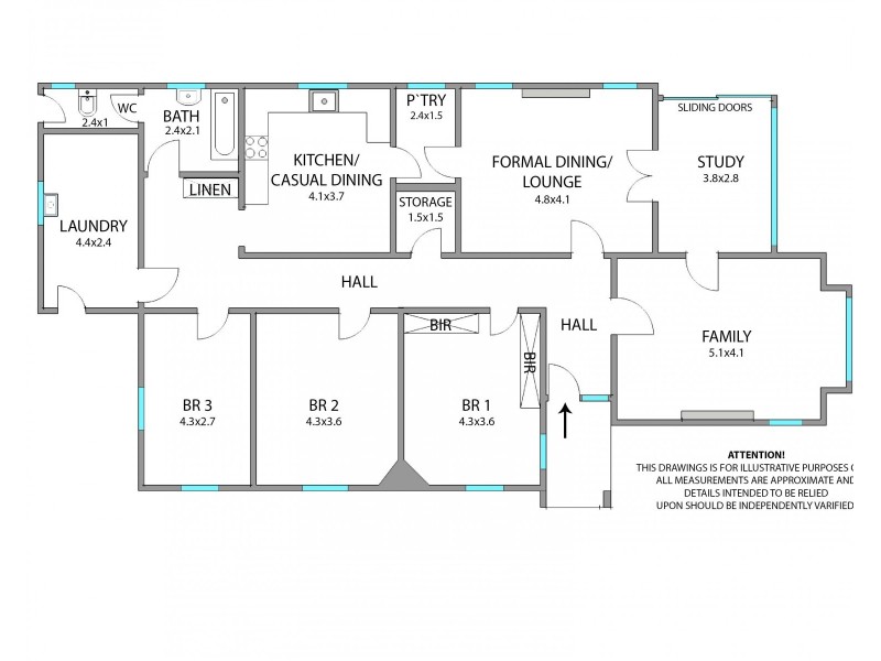 25 High Street, Glenelg SA 5045 Floorplan