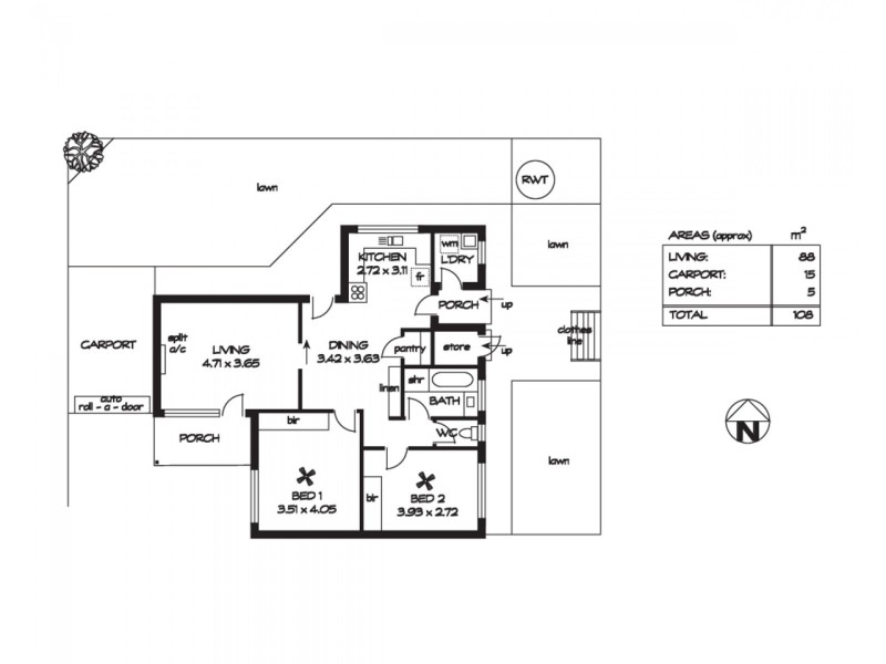 4/7 Third Avenue, Glenelg East SA 5045 Floorplan