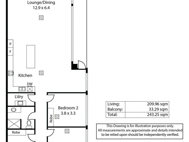 301/4 Goodwood Road, Wayville SA 5034 Floorplan