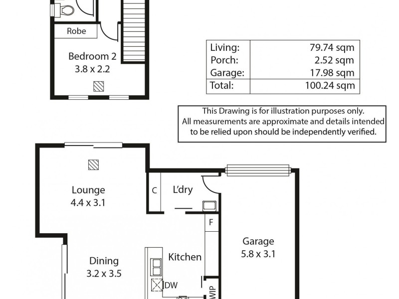 5/8 Day Street, Sturt SA 5047 Floorplan