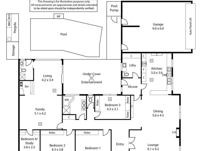 485 Henley Beach Road, Fulham SA 5024 Floorplan
