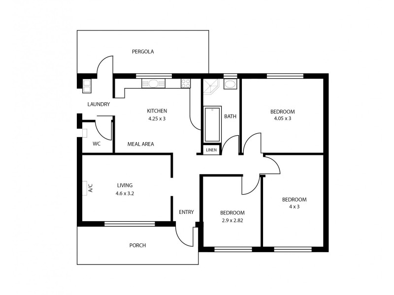 4 Wicklow Avenue, Athelstone SA 5076 Floorplan