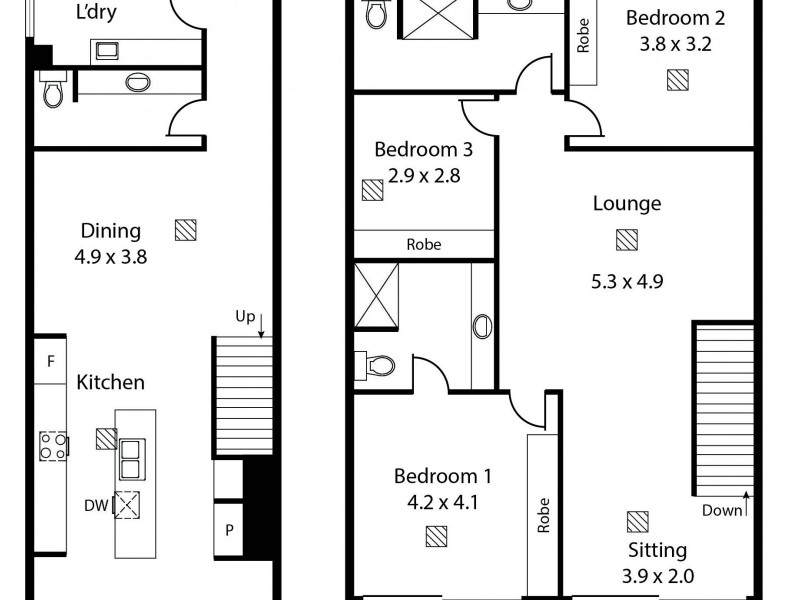 42/100 Rose Terrace, Wayville SA 5034 Floorplan