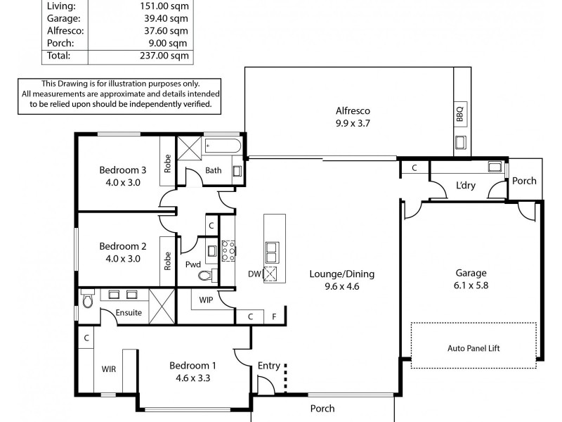 29A Lincoln Street, Kensington Gardens SA 5068 Floorplan
